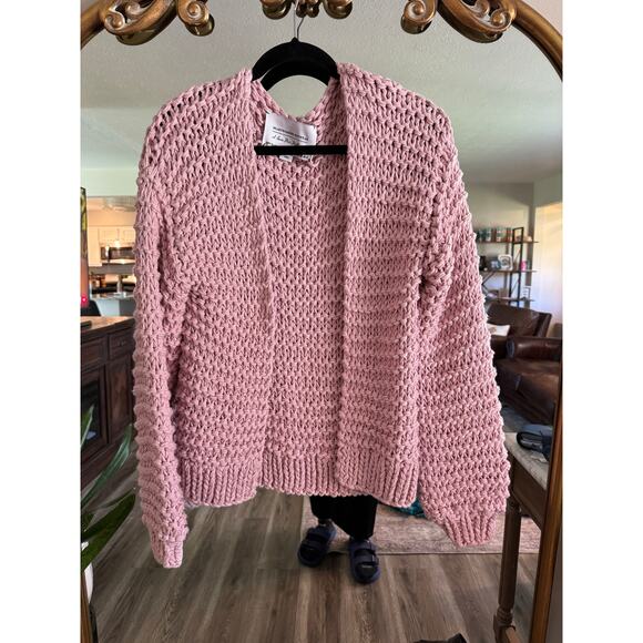Mr. Mittens Pima Cotton Chunky Knit Cardigan size XS/S - Picture 6 of 6